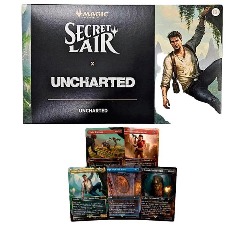 (ING) Secret Lair - Uncharted - Magic Mtg (001)