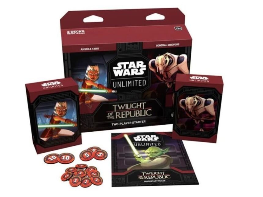 (Ing) Start Kit-Twilight of the Republic (2-P Starter) -Star Wars Unlimited(01)