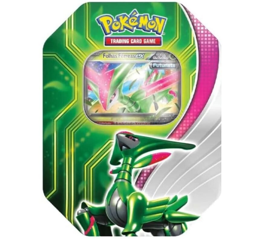 Lata Batalha Paradoxal (Folhas Férreas Ex) - Pokémon Tcg (03)