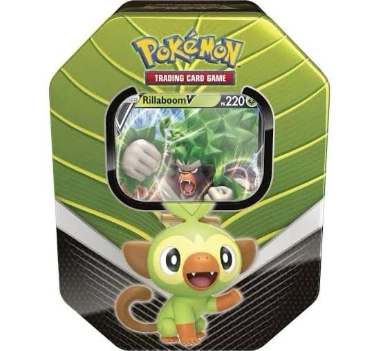 Lata Parceiros de Galar (Rillaboom-V) - Pokémon Tcg (09)