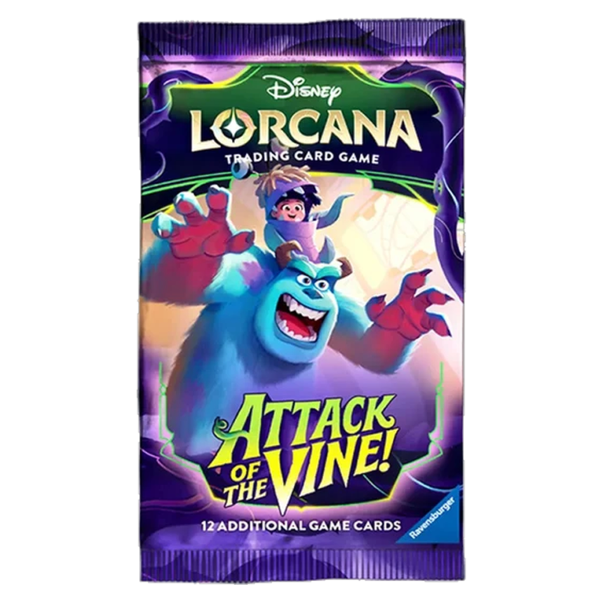 (ING) Booster Avulso – ATTACK OF THE VINE! (Set 13) – Disney Lorcana Tcg