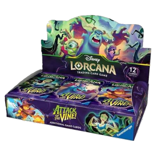 (ING) Booster Box (Caixa Lacrada) (ATTACK OF THE VINE!) – Disney Lorcana Tcg