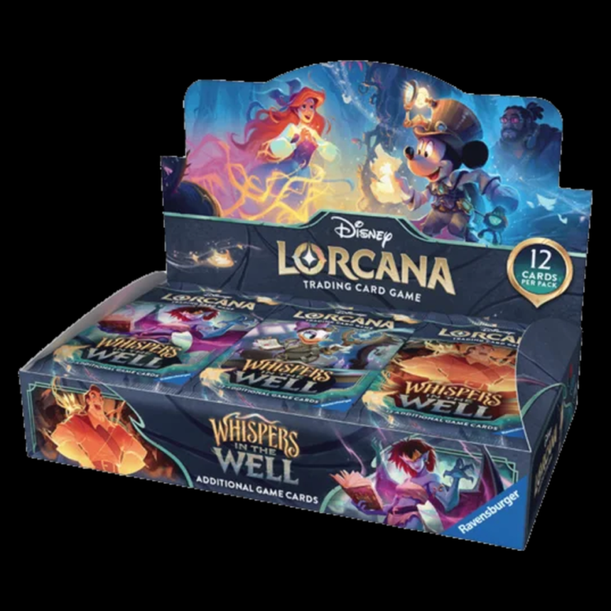 (ING) Booster Box (Caixa Lacrada) (WHISPERS IN THE WELL) - Disney Lorcana Tcg