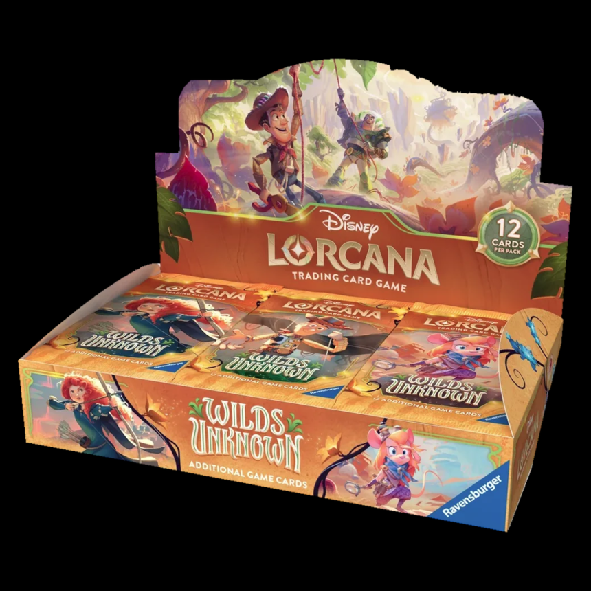 (ING) Booster Box (Box Lacrada) (WILDS UNKNOWN) - Disney Lorcana Tcg