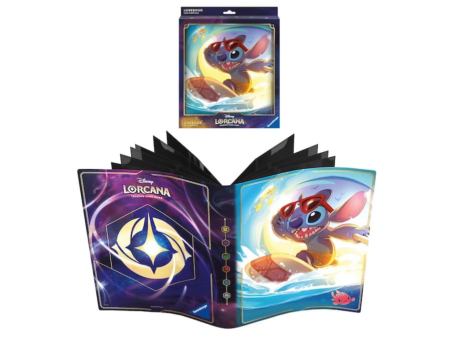 Lorebook (Card Portfolio) Stitch Surfista - Disney Lorcana Tcg (09)