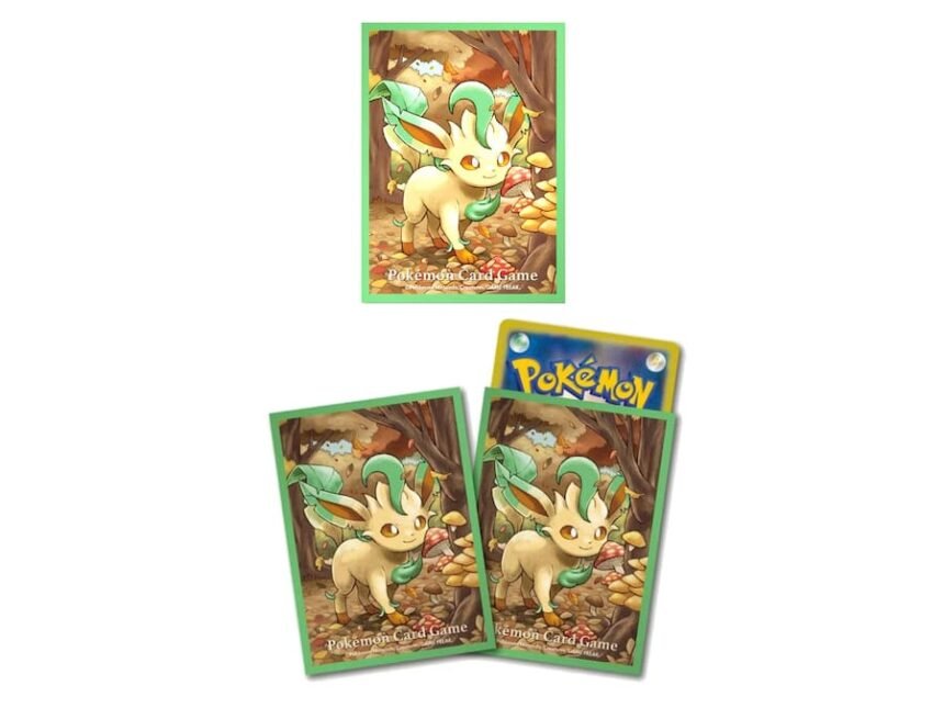 Shield Sleeves Pokémon Center - Leafeon (64un) - Pokémon Tcg (05)