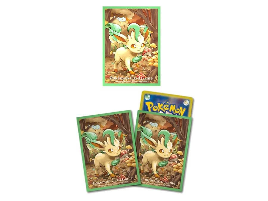 Shield Sleeves Pokémon Center - Leafeon (64un) - Pokémon Tcg (05)