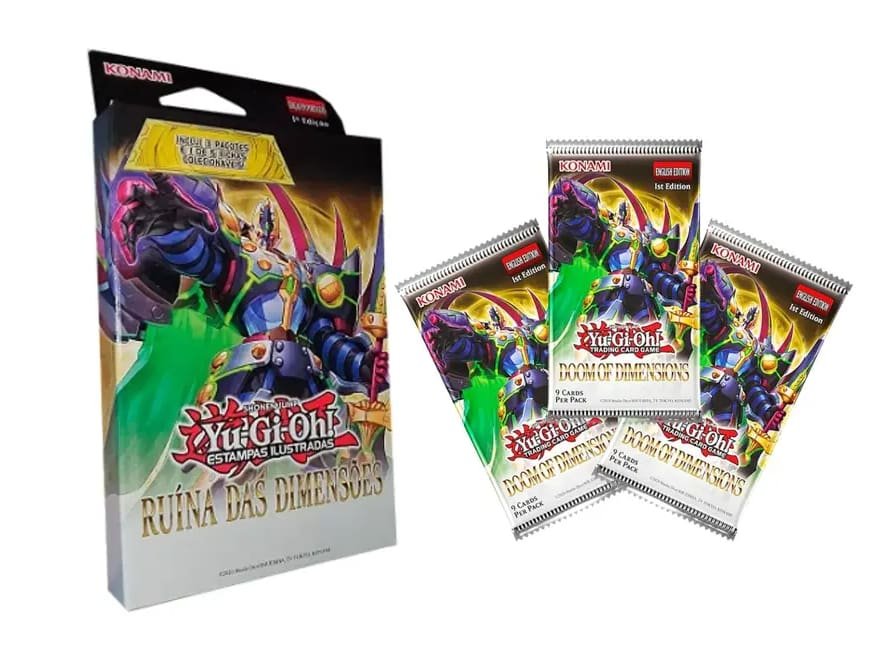 Tuck Box 3pack (Ruína das Dimensões) - Yu-Gi-Oh!